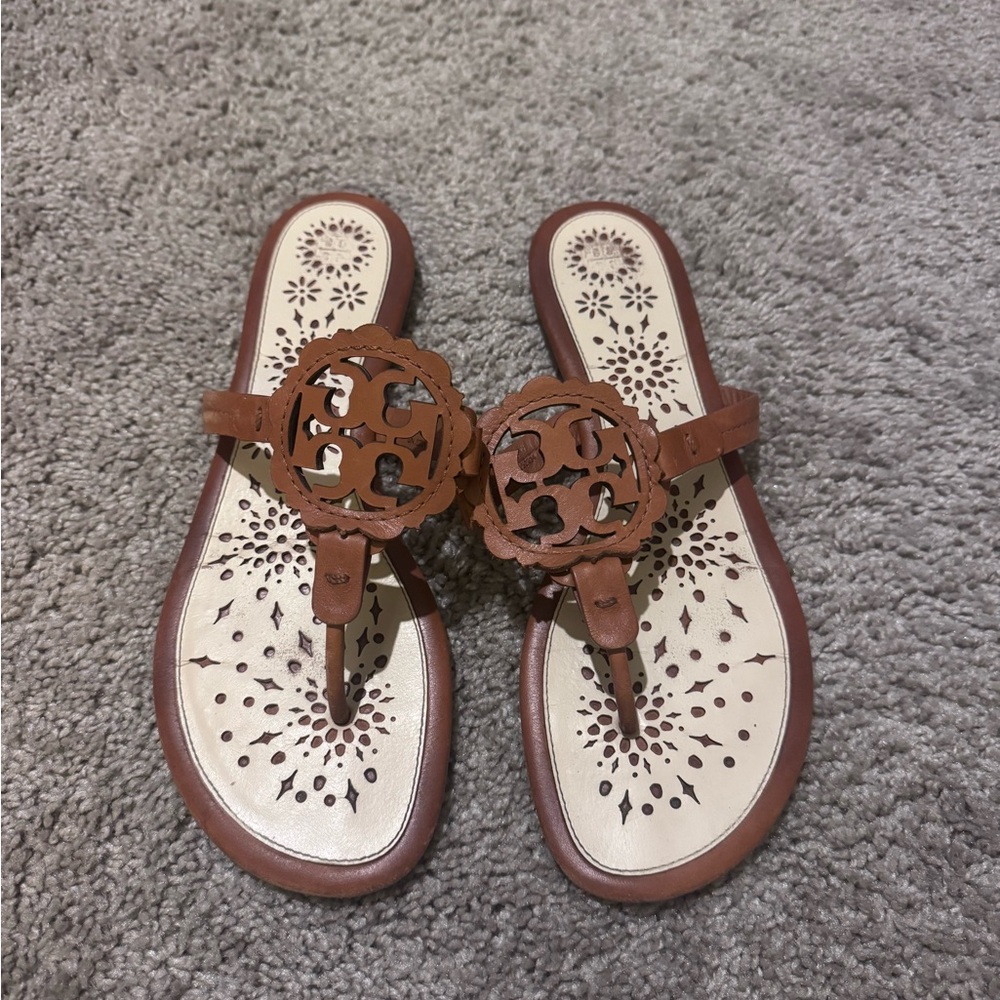 Tory Burch Limited Edition Brown Miller Sandles